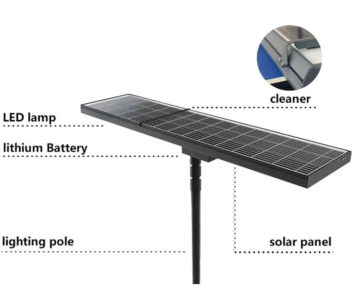 Automatic Self Clean All In One Solar Street Light3 Automatic Self Clean All In One Solar Street Light3
