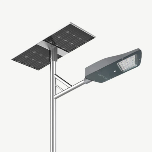 Všetko v dvoch solárnych pouličných lampách