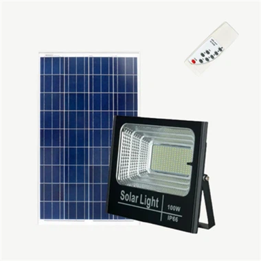 Solárne LED svetlomet