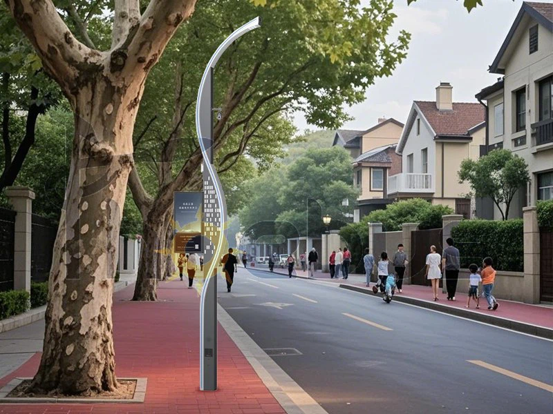 Smart light pole Smart light pole